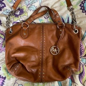 Brown Michael Kors with Chain detail